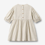 Wheat Main Trekvartærmet Kjole Magda Dress 9759 dark blue stripe