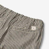 Wheat Main  Bukser Egon Trousers 0030 black coal stripe