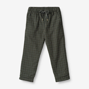 Wheat Main  Foret Bukser Rufus Trousers 0026 black coal check