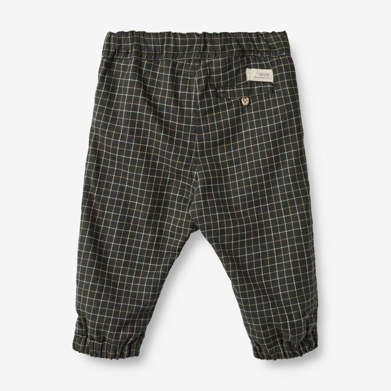 Wheat Foret Bukser Rufus | Baby Trousers 0026 black coal check