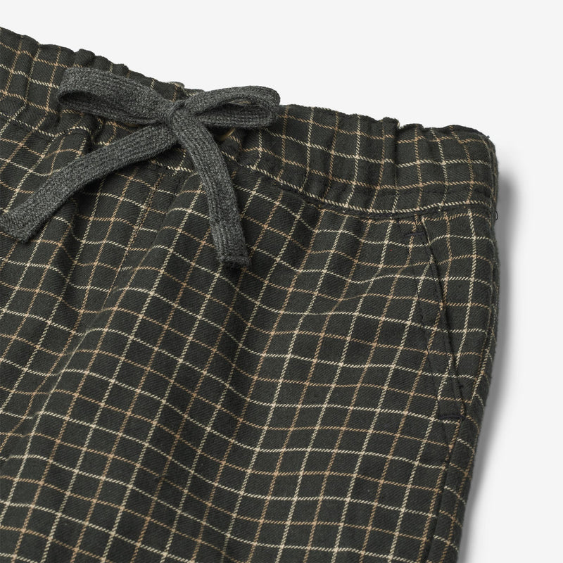 Wheat Main  Foret Bukser Rufus | Baby Trousers 0026 black coal check