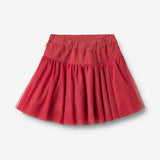 Wheat Main Tyl Nederdel Skirt 9697 red cherry