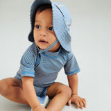 Wheat Main UV Solhat Bora Accessories 9580 blue swim stripe
