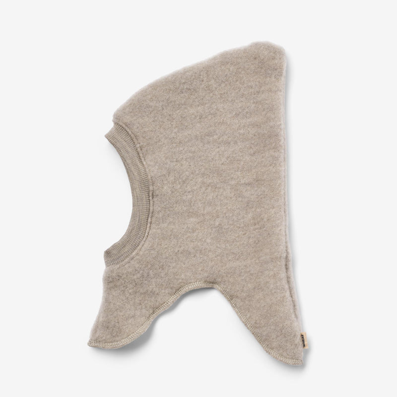 Wheat Wool Uld Fleece Balaclava Eli Accessories 3204 khaki melange