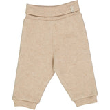 Wheat Wool Uld Fleece Bukser Trousers 3204 khaki melange