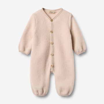 Wheat Wool Uld Fleece Køredragt Levi Jumpsuit 1356 pale lilac