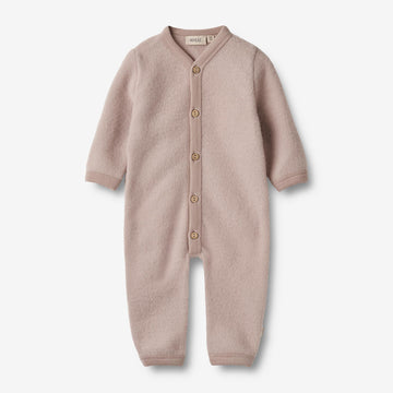 Wheat Wool Uld Fleece Køredragt Levi Jumpsuit 1135 dry rose