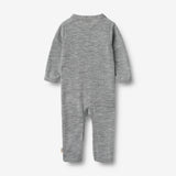 Wheat Wool Uld Heldragt Dusty Jumpsuit 0224 melange grey