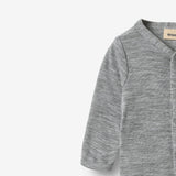 Wheat Wool Uld Heldragt Dusty Jumpsuit 0224 melange grey