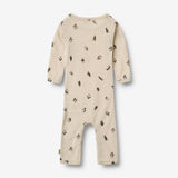 Wheat Wool Uld Heldragt Haven Jumpsuit 9564 penguins