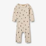Wheat Wool Uld Heldragt Haven Jumpsuit 9564 penguins