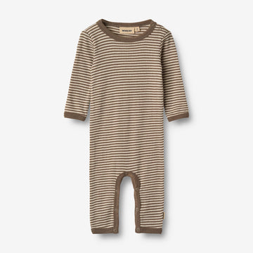Wheat Main Uld Heldragt Haven Jumpsuit 9578 wood stripe