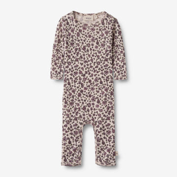 Wheat Wool Uld Heldragt Haven Jumpsuit 1114 autumn flowers