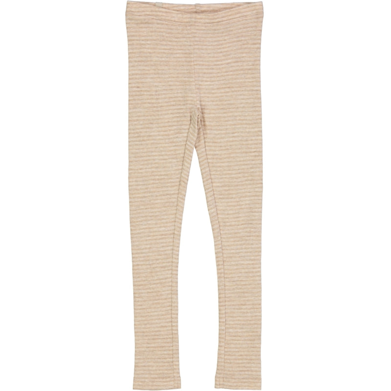 Wheat Wool Uld Leggings Leggings 3206 khaki stripe