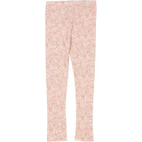 Wheat Wool Uld Leggings Leggings 9056 ivory flowers