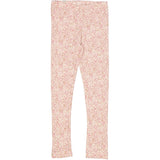 Wheat Wool Uld Leggings Leggings 9056 ivory flowers