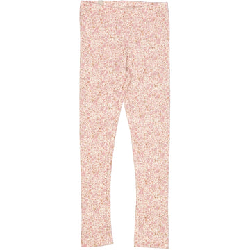 Wheat Wool Uld Leggings Leggings 9056 ivory flowers
