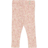 Wheat Wool Uld Leggings Leggings 9056 ivory flowers