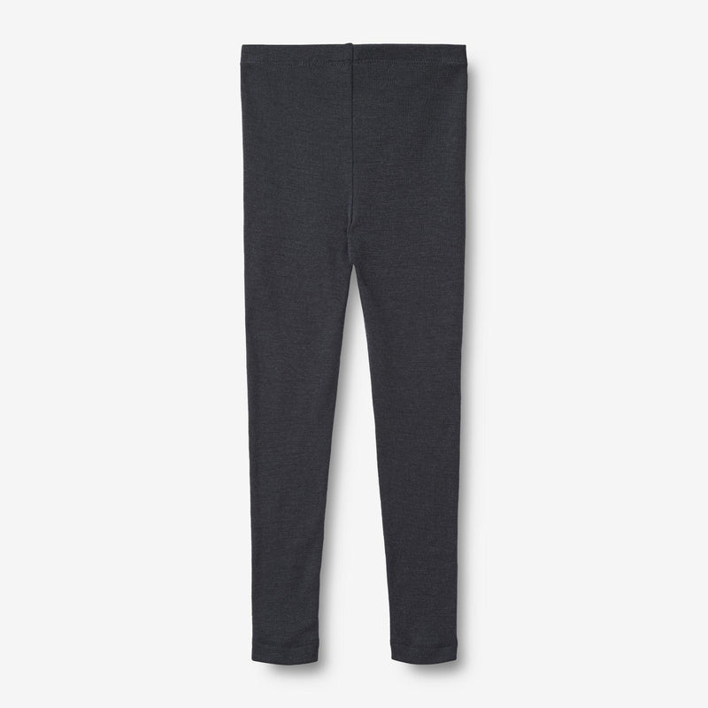 Wheat Wool Uld Leggings Agi Legging 1432 navy