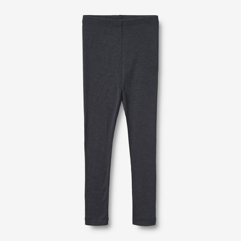 Wheat Wool Uld Leggings Agi Legging 1432 navy