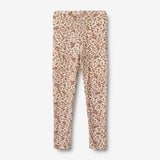 Wheat Wool Uld Leggings Agi Legging 2475 rose flowers