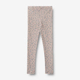 Wheat Wool Uld Leggings Agi Legging 1481 blue flowers