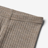 Wheat Wool Uld Leggings Agi Legging 3204 khaki melange