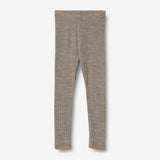 Wheat SMU Uld Leggings Agi Legging 3204 khaki melange