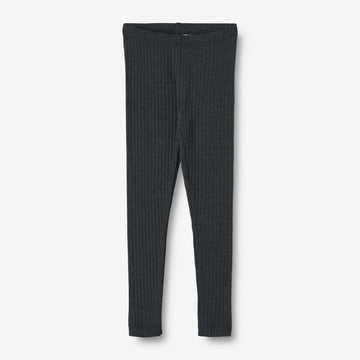 Wheat Wool Uld Leggings Agi Legging 1432 navy