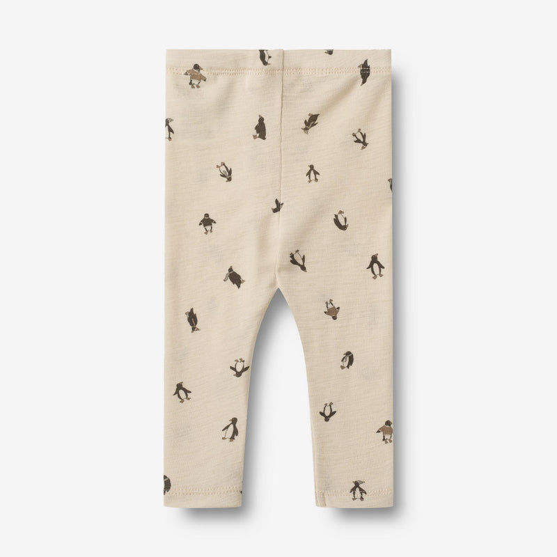 Wheat Wool Uld Leggings Agi | Baby Legging 9564 penguins