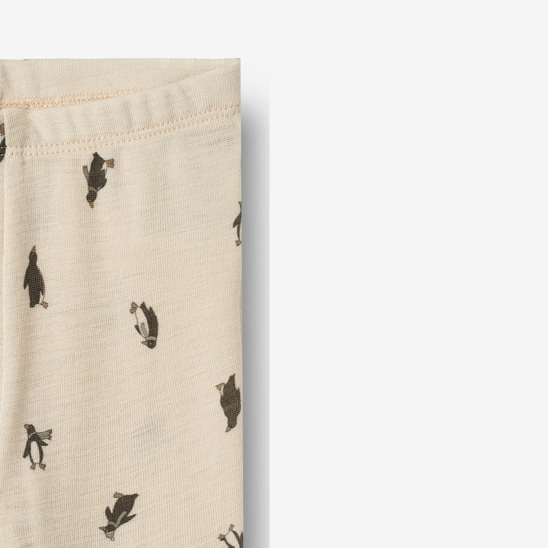 Wheat Wool Uld Leggings Agi | Baby Legging 9564 penguins