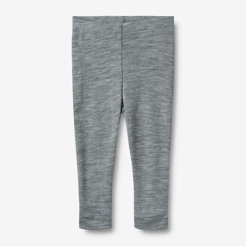 Wheat Wool Uld Leggings Agi | Baby Legging 0224 melange grey