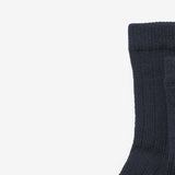 Wheat Main Uld Ribsokker Vilde Socks/Tights 1432 navy