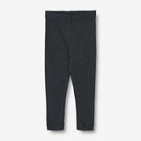 Wheat SMU Uld/Silke Leggings Agi | Baby Legging 1432 navy