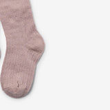 Wheat Main Uld Strømpebukser Karla Socks/Tights 1135 dry rose