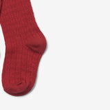 Wheat Main Uld Strømpebukser Karla Socks/Tights 2080 cherry red