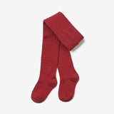 Wheat Main Uld Strømpebukser Karla Socks/Tights 2080 cherry red