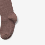 Wheat Main Uld Strømpebukser Karla Socks/Tights 3008 shadow brown