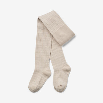 Wheat Main Uld Strømpebukser Karla Socks/Tights 3191 offwhite
