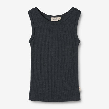 Wheat Wool Uld Undertrøje Iggy Jersey Tops and T-Shirts 1432 navy