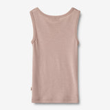 Wheat SMU Uld Undertrøje Iggy T-Shirt 1135 dry rose