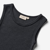 Wheat SMU Uld Undertrøje Iggy T-Shirt 1432 navy