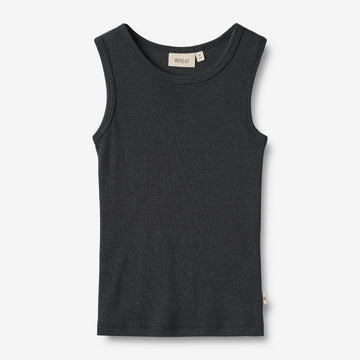 Wheat SMU Uld Undertrøje Iggy T-Shirt 1432 navy