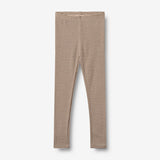 Wheat Wool Uldleggings Agi Legging 9578 wood stripe