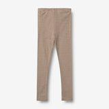 Wheat Main Uldleggings Agi Legging 9578 wood stripe