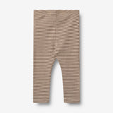 Wheat Main Uldleggings Agi Legging 9578 wood stripe