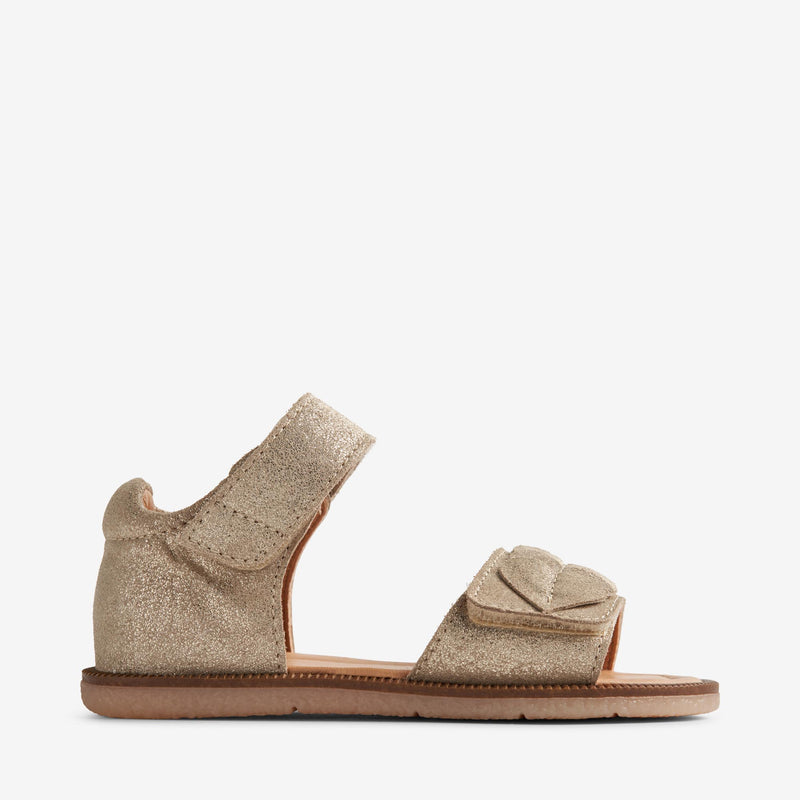 Wheat Footwear   Uma Glimmer Åben Sandal Sandals 0171 grey