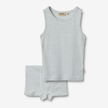 Wheat Main Undertøj Louis Underwear 1048 blue stripe