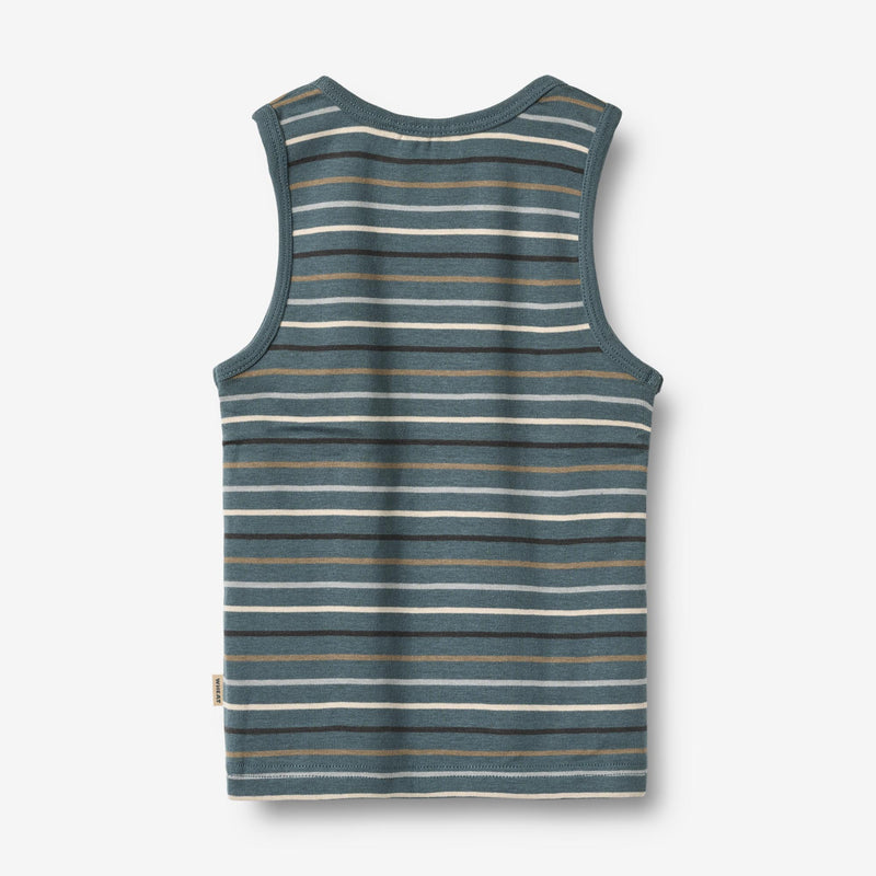 Wheat Main Undertøj Lui Underwear/Bodies 9547 blue multi stripe
