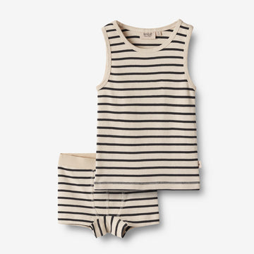 Wheat Main   Undertøj Lui Underwear/Bodies 1433 navy stripe